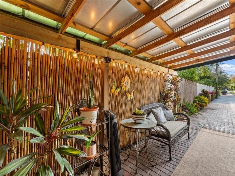 College Park-Orlando 5Star Villa Oasis - Home Away From Home - Quiet Neighborhood-Private Botanical Courtyard - Mins From Eola,Dt, Winter Park - Free Parking & Ev Plug In Extérieur photo