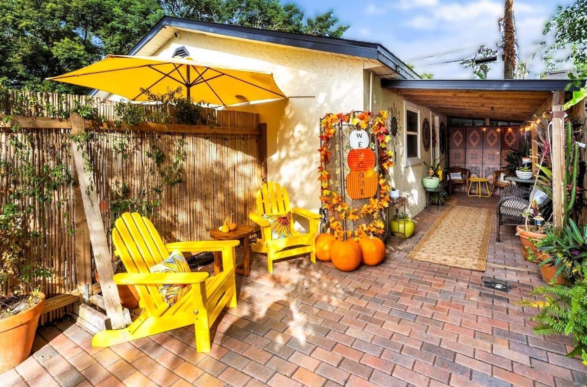College Park-Orlando 5Star Villa Oasis - Home Away From Home - Quiet Neighborhood-Private Botanical Courtyard - Mins From Eola,Dt, Winter Park - Free Parking & Ev Plug In Extérieur photo
